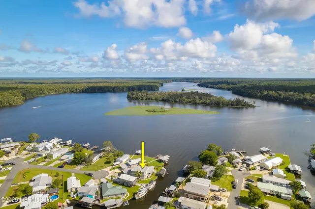 a view of a lake with a lake