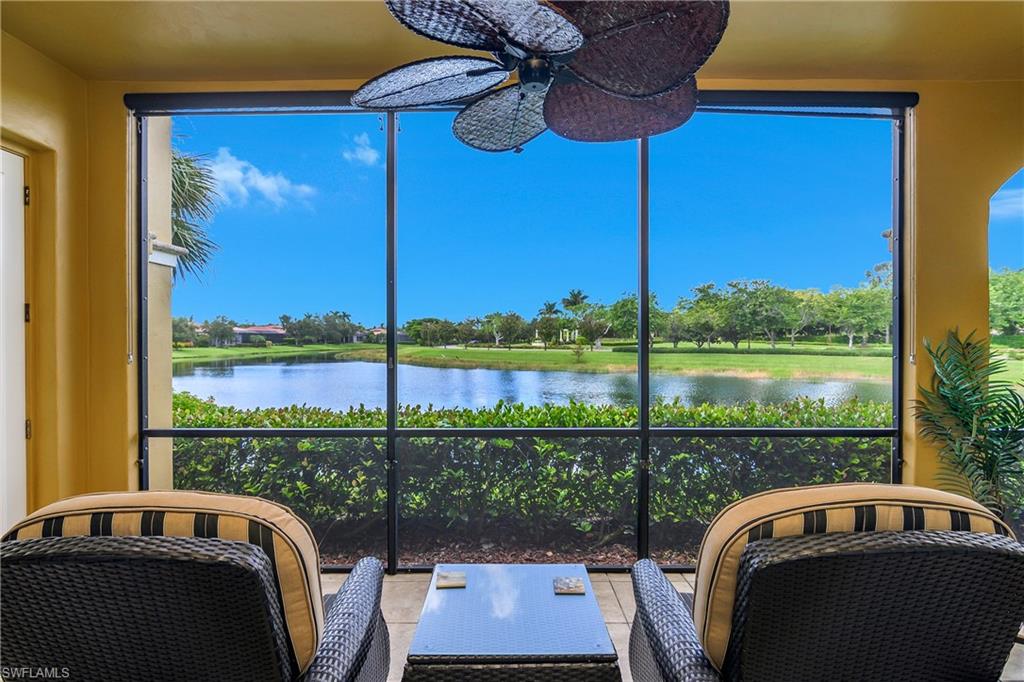 9109 Prima Way, Unit 102 Naples, FL 34113 - Photo 29 of 50 a view of a balcony with yard