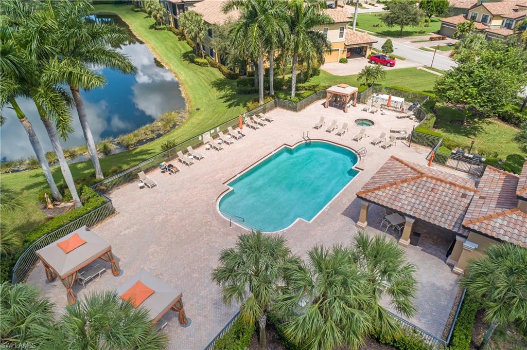 9109 Prima Way, Unit 102 Naples, FL 34113 - Photo 39 of 50 an aerial view of a house with outdoor space