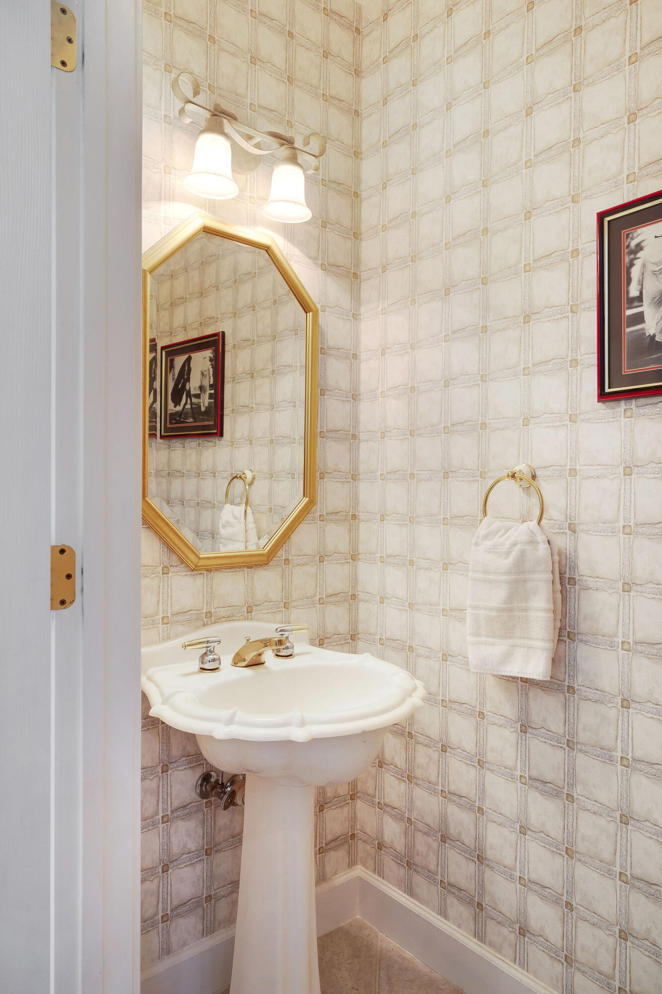 29 Ivory Court Miramar Beach, FL 32550 - Photo 21 of 39 a bathroom with a sink a mirror and a shower