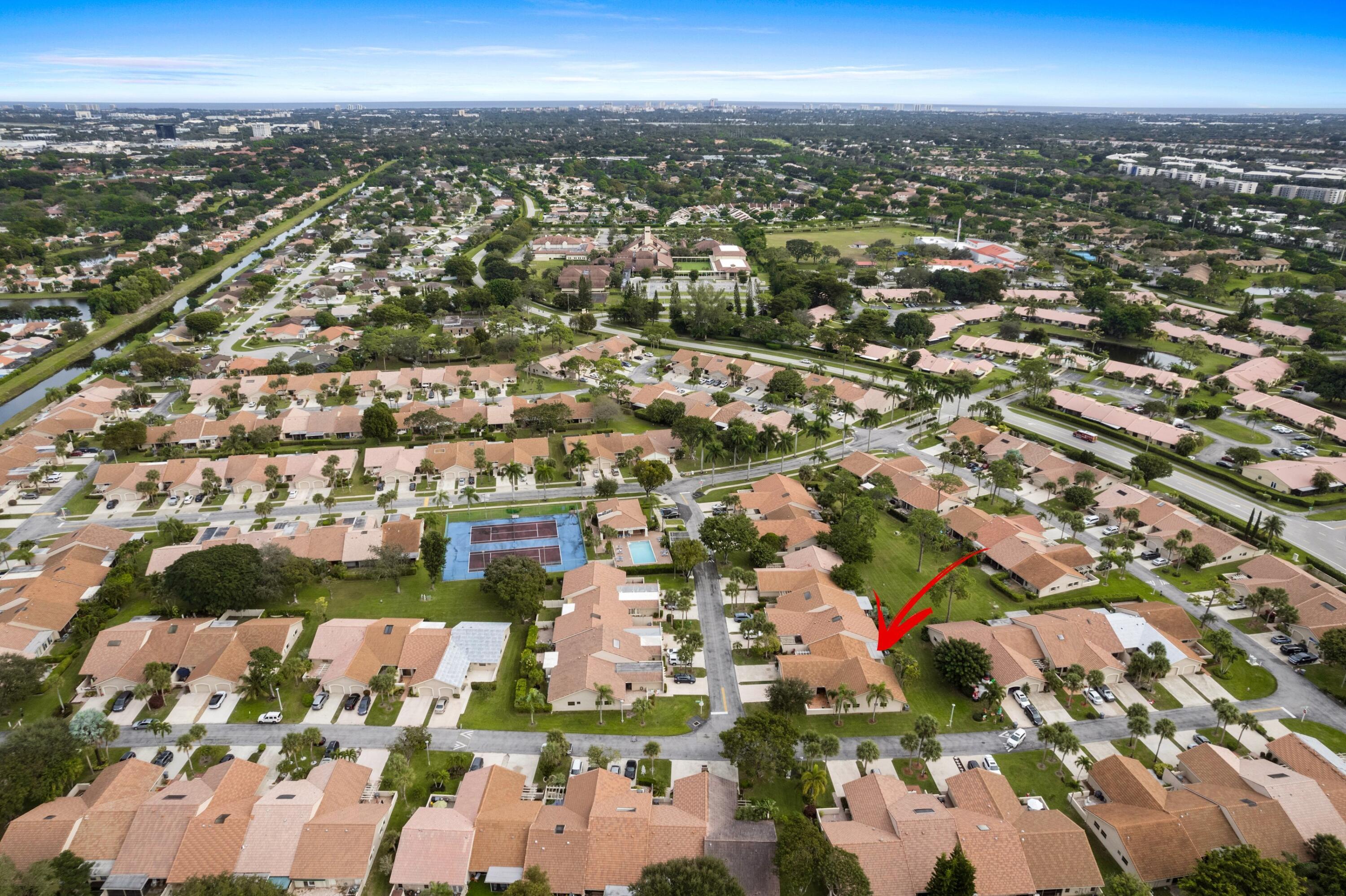 6944 Escobar Court Boca Raton, FL 33433 - Photo 25 of 36 Aerial Neighborhood View