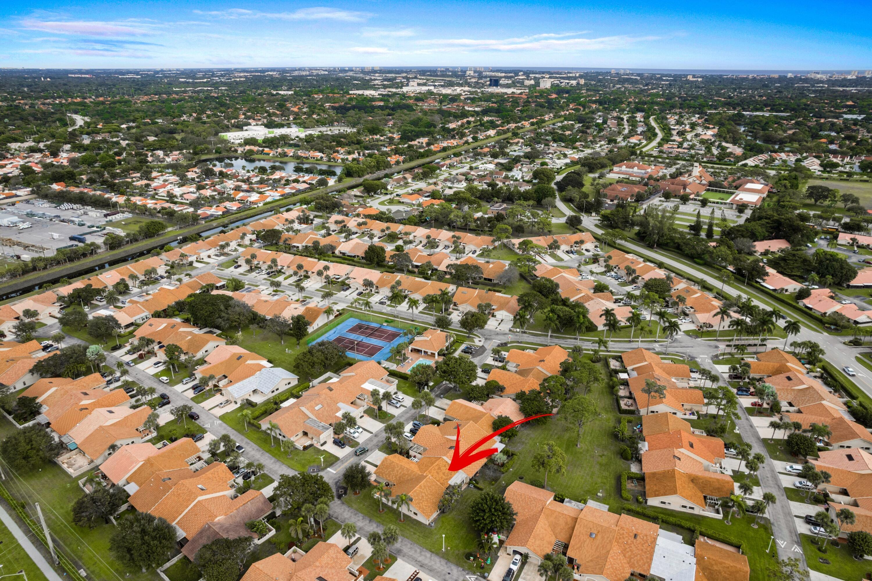 6944 Escobar Court Boca Raton, FL 33433 - Photo 3 of 36 Aerial Neighborhood View