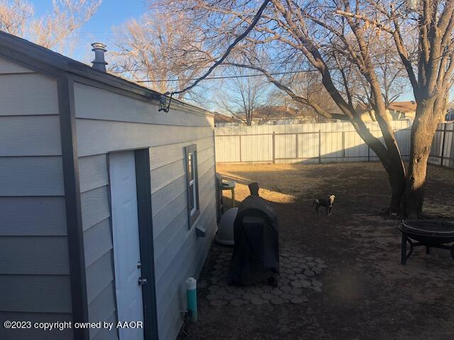 4517 South Bonham Street Amarillo, TX 79110 - Photo 11 of 13 Back Yard