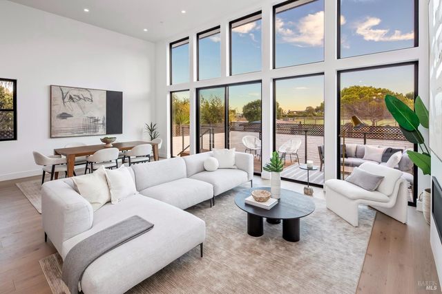 a kitchen with stainless steel appliances cabinets and a counter top