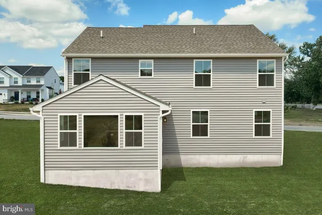 a view of house that has a window