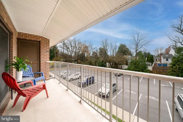 a city view from a balcony