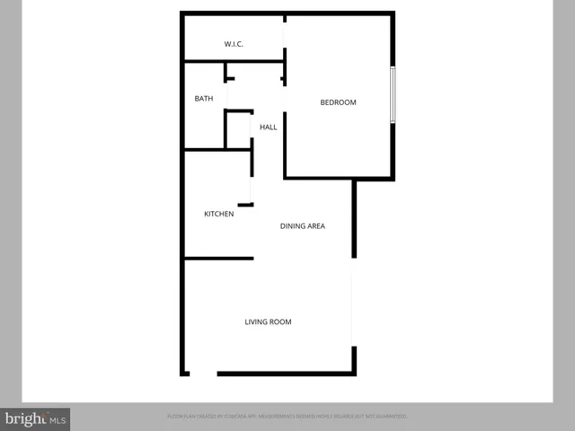 a view of kitchen and living room