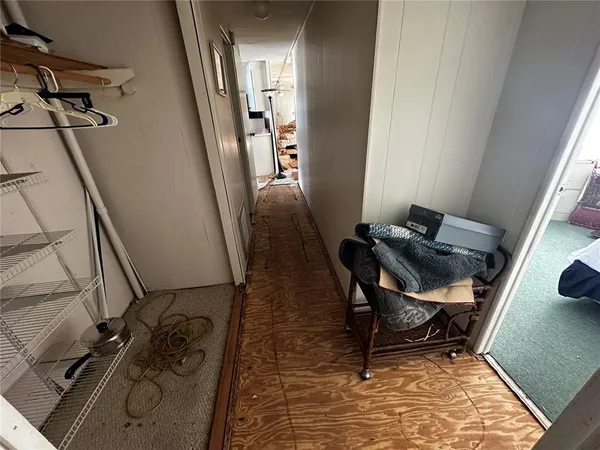 a picture of water heater room
