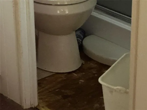 a view of a closet area
