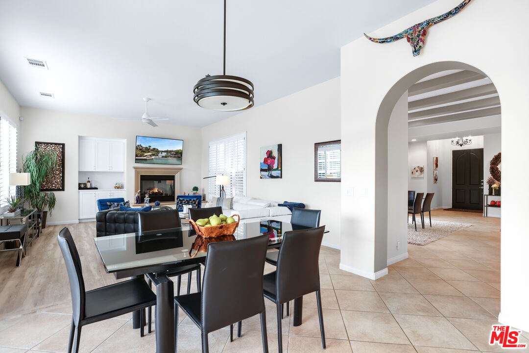 98 Via Santo Tomas Drive Rancho Mirage, CA 92270 - Photo 31 of 45 a view of a dining room with furniture