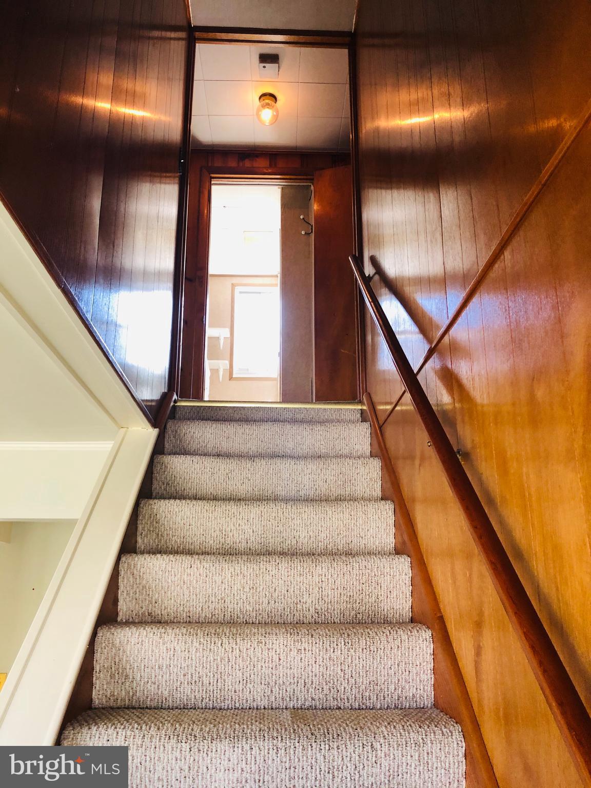 403 Ridgely Road Glen Burnie, MD 21061 - Photo 11 of 16 Stairway leading to 2 Bedroom & Bath