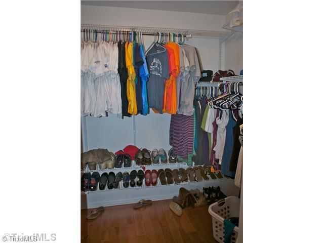 5754 Davis Road Walkertown, NC 27051 - Photo 7 of 16 Master Bedroom. Large Walk-In Closet with Hardwood Floors!