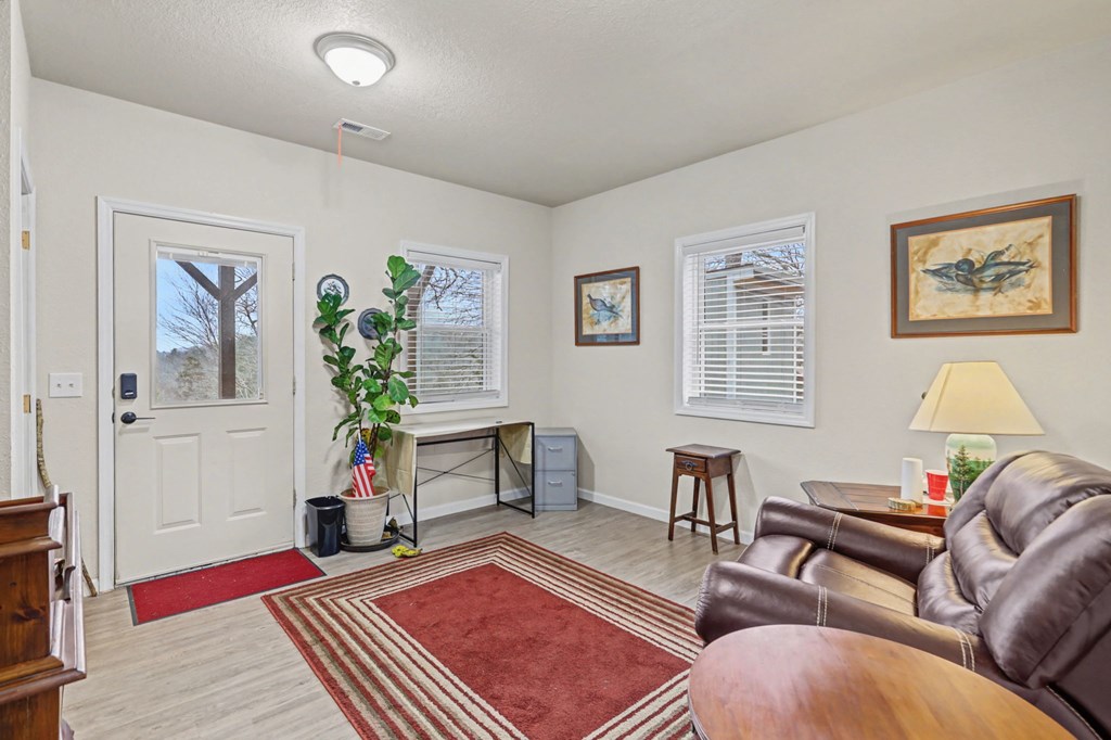 340 Country Mountain Ridge Drive Murphy, NC 28906 - Photo 17 of 73 a living room with furniture and a potted plant