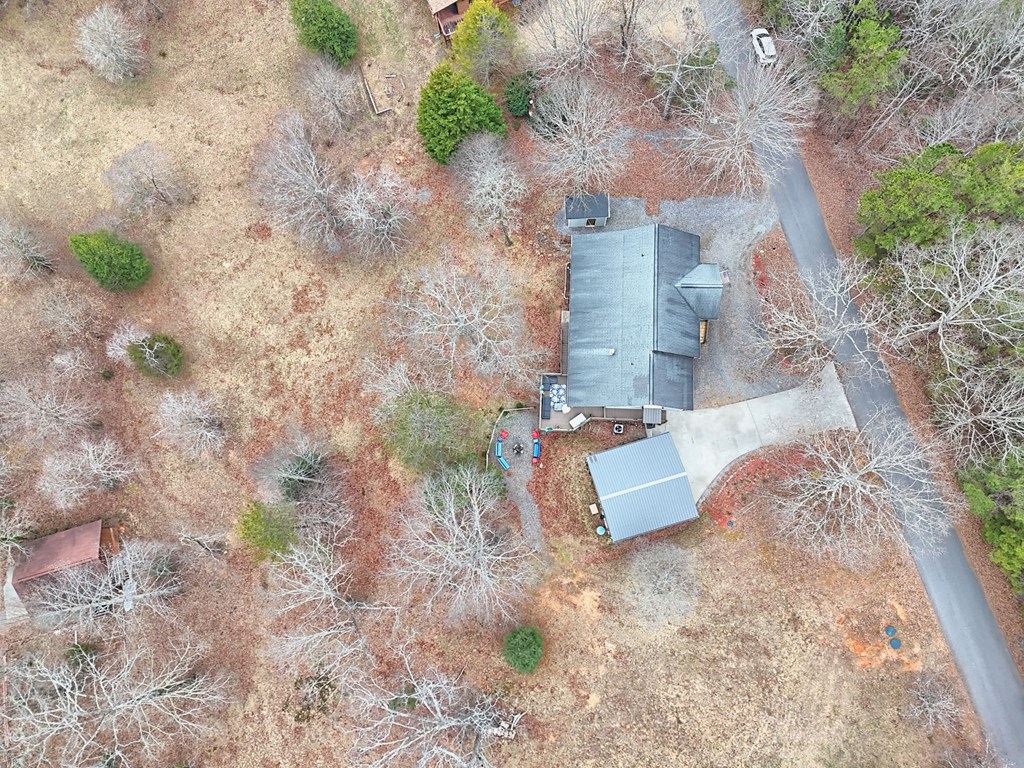 340 Country Mountain Ridge Drive Murphy, NC 28906 - Photo 8 of 73 an aerial view of a house with a yard and a large tree