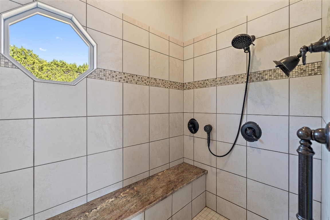 1120 Canyon View Road Dripping Springs, TX 78620 - Photo 31 of 40 a bathroom with a shower