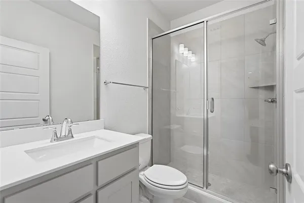 a sink with a mirror