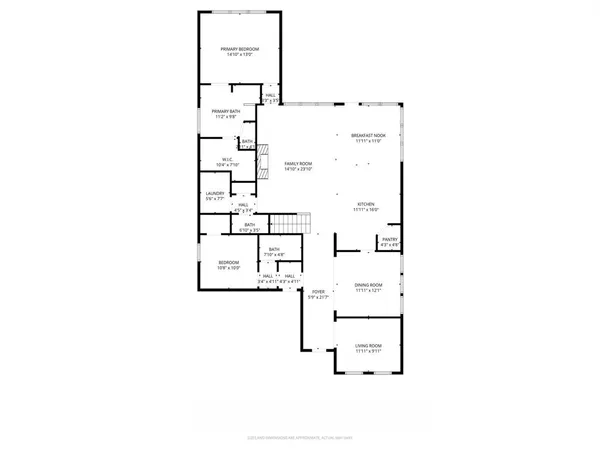 a picture of floor plan