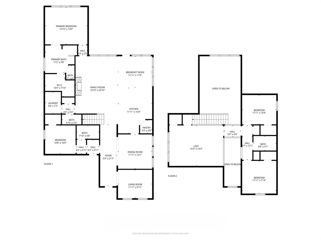 3329 Lacebark Lane Celina, TX 75009 - Photo 35 of 35 a picture of floor plan