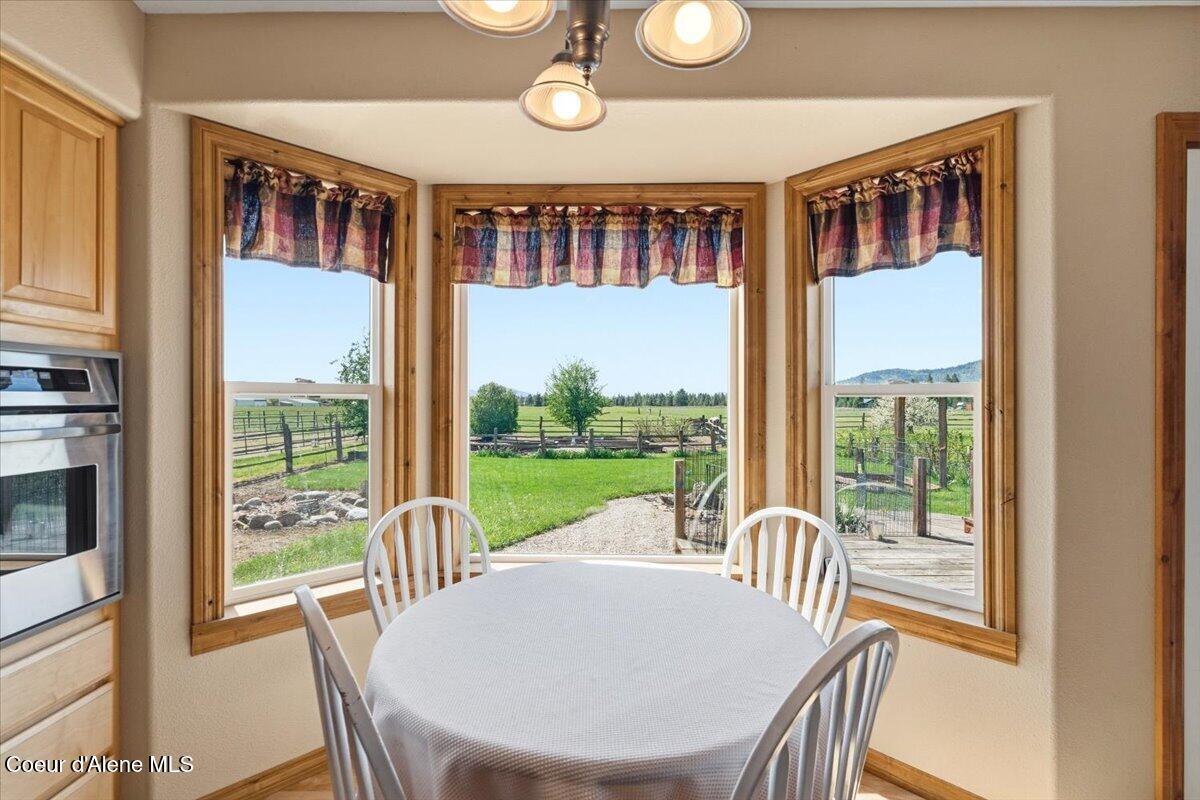 222 East Remington Road Athol, ID 83801 - Photo 17 of 73 Cozy Dining Nook with Bay Window