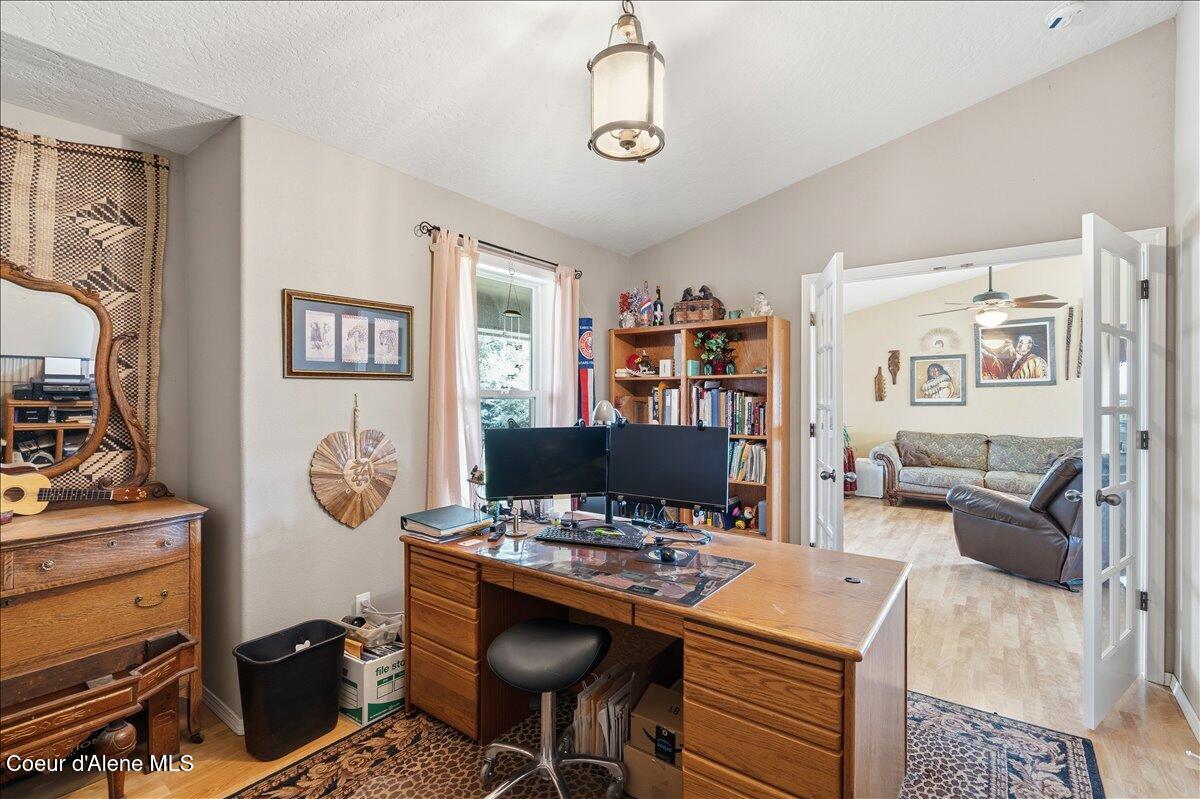 222 East Remington Road Athol, ID 83801 - Photo 27 of 73 Main Floor Office w/French Doors