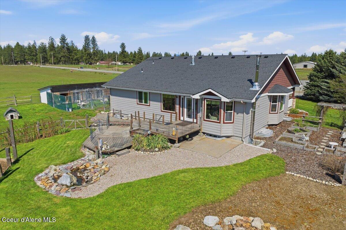 222 East Remington Road Athol, ID 83801 - Photo 4 of 78 Back of Home and Deck