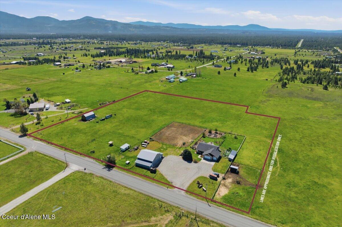 222 East Remington Road Athol, ID 83801 - Photo 5 of 78 Lot lines for Concept Only