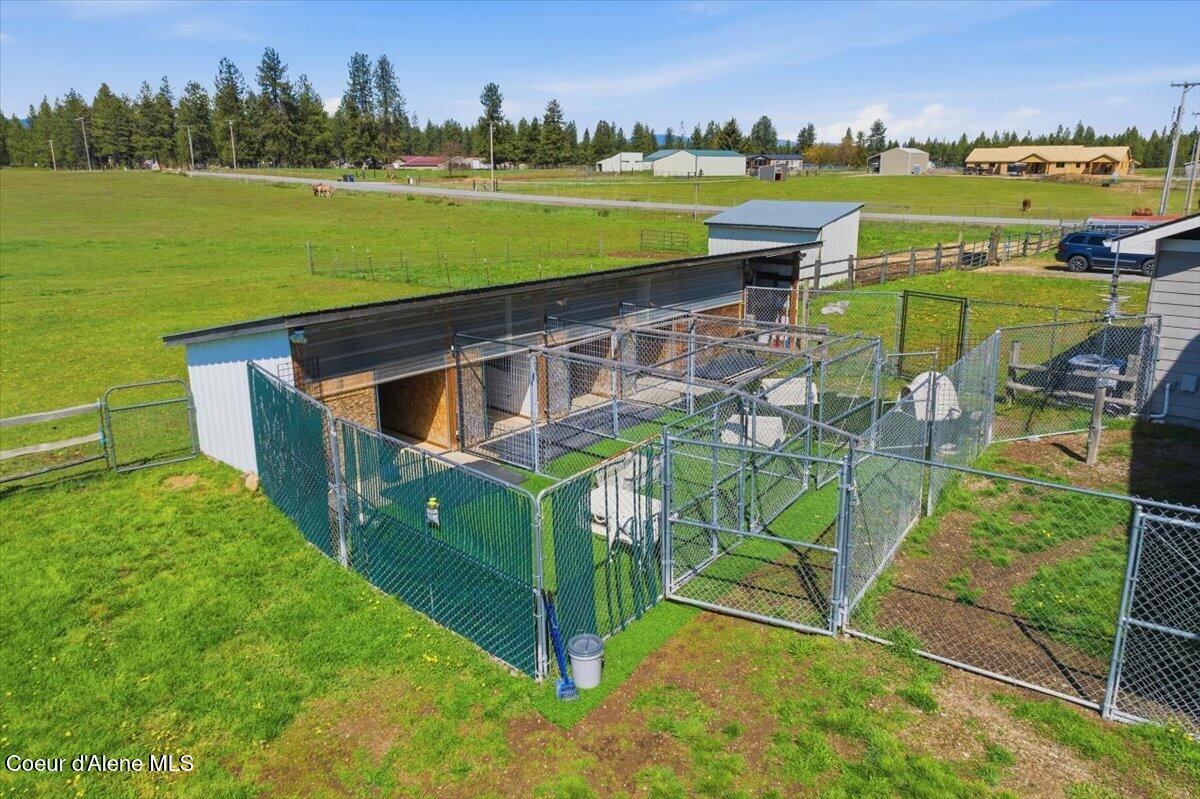 222 East Remington Road Athol, ID 83801 - Photo 70 of 78 Heated Dog Kennels and Secure Dog Run