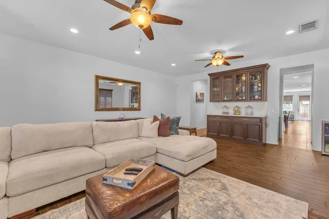 a kitchen with granite countertop lots of counter top space