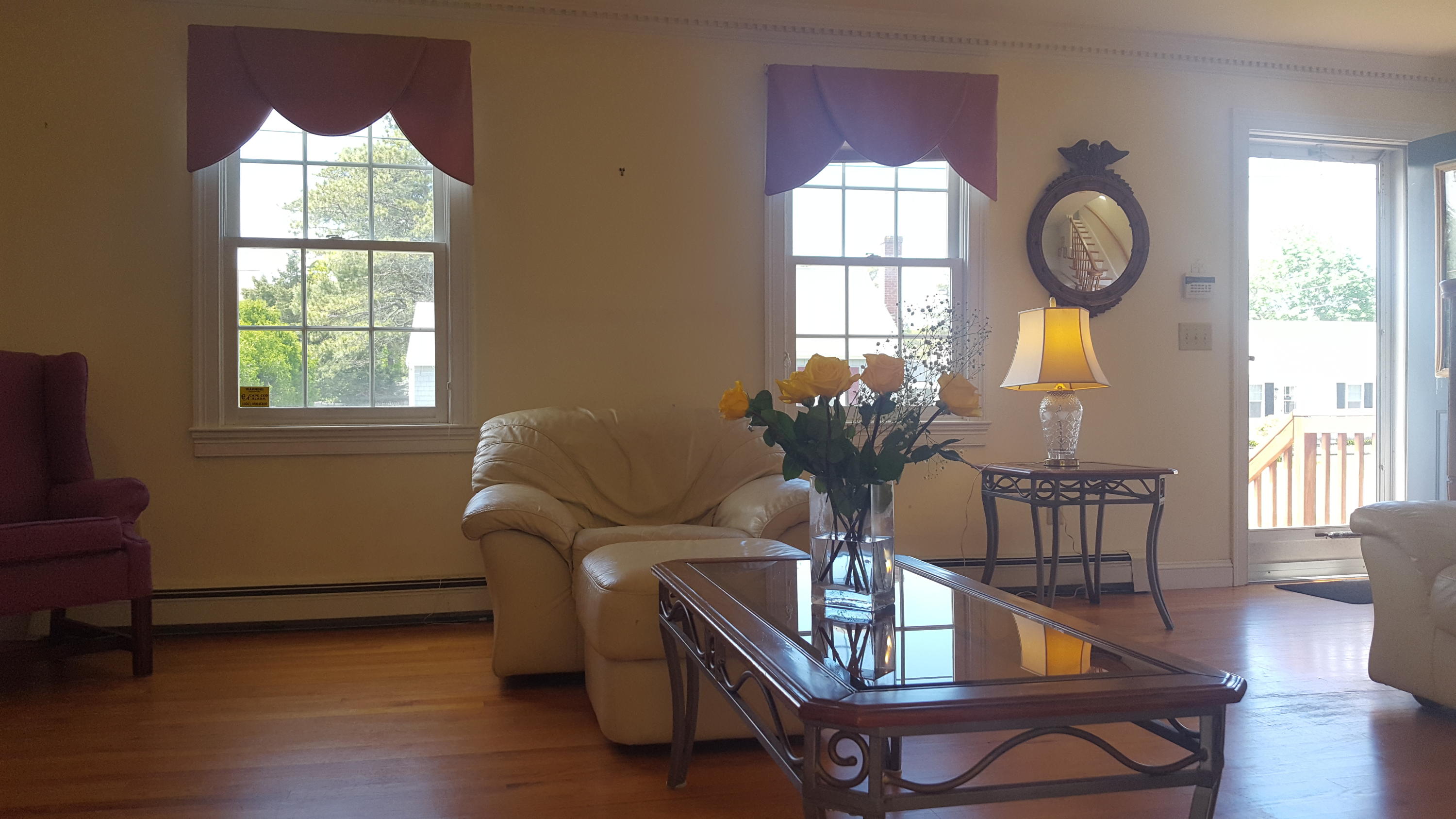 14 Bain Road Dennis Port, MA 02639 - Photo 8 of 22 a living room with furniture a window and wooden floor