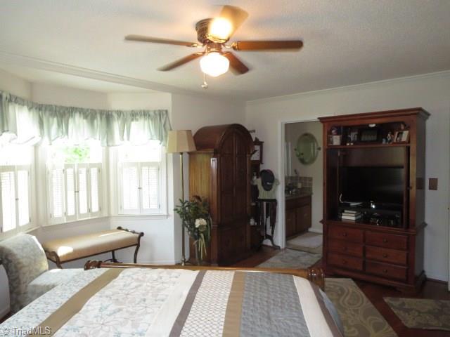3792 Welcome-Arcadia Road Lexington, NC 27295 - Photo 14 of 30 Master Bedroom - Ceiling Fan and Large Walk-in Closet