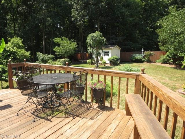 3792 Welcome-Arcadia Road Lexington, NC 27295 - Photo 25 of 30 Deck and Back Yard