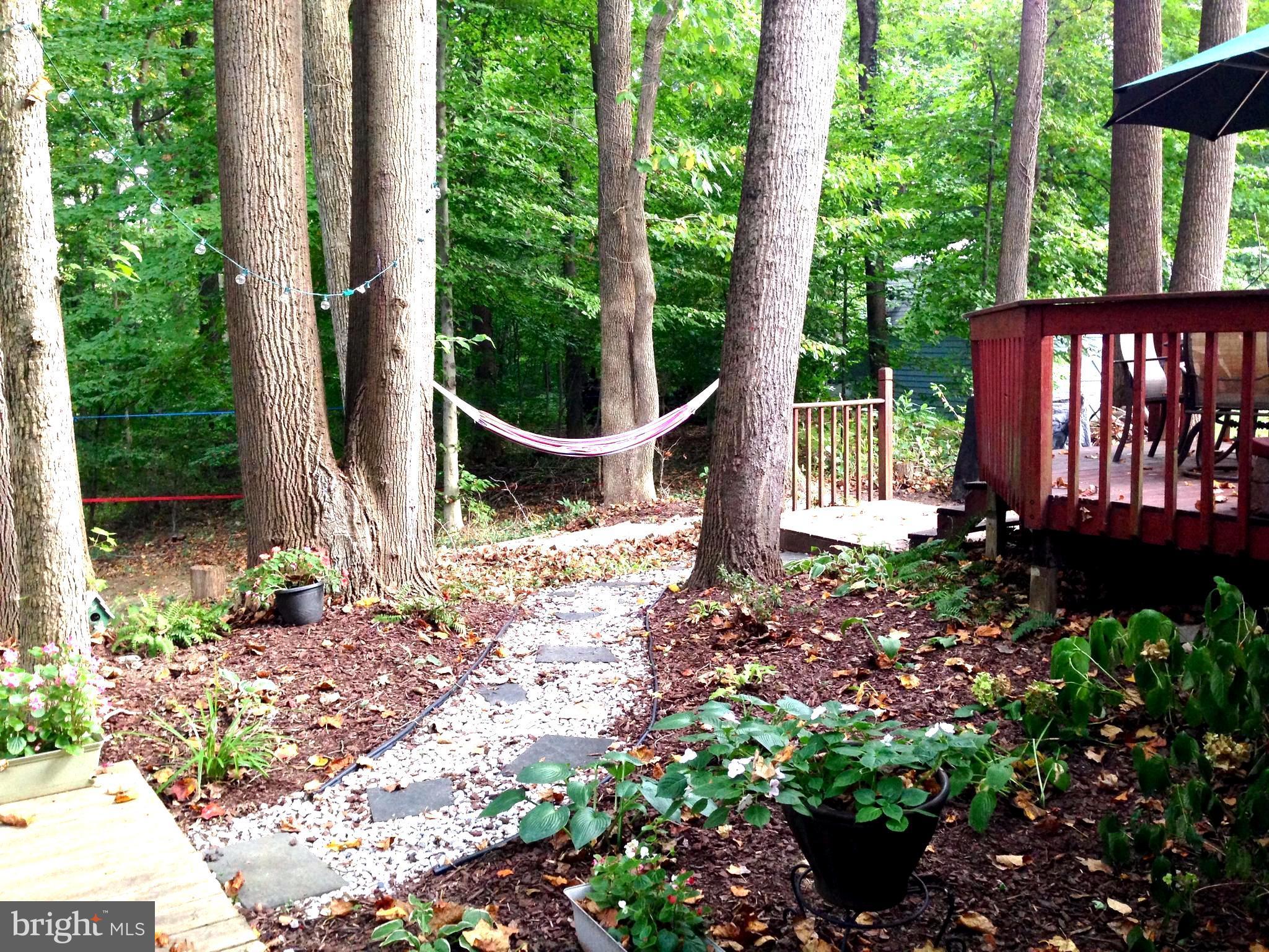 285 Locust Ridge Lane Arnold, MD 21012 - Photo 24 of 24 a backyard of a house with lots of green space and plants