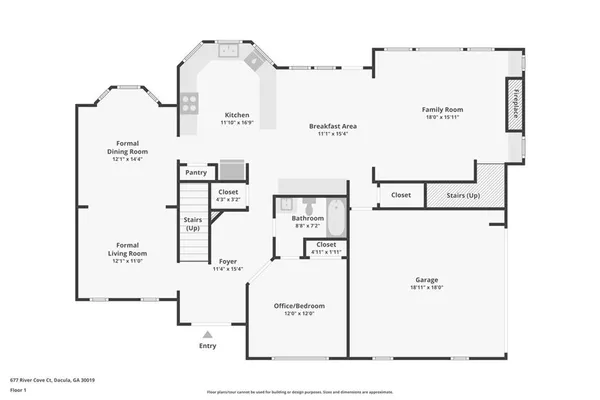$579,900 | 677 River Cove Court Northeast, Dacula, GA 30019