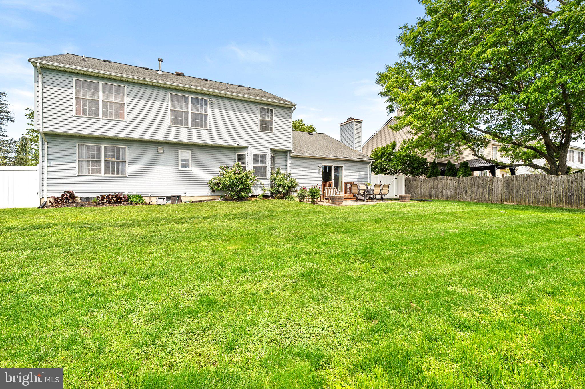 27 Andover Way Hamilton, NJ 08610 - Photo 27 of 30 Pretty fully fenced back yard w paver patio