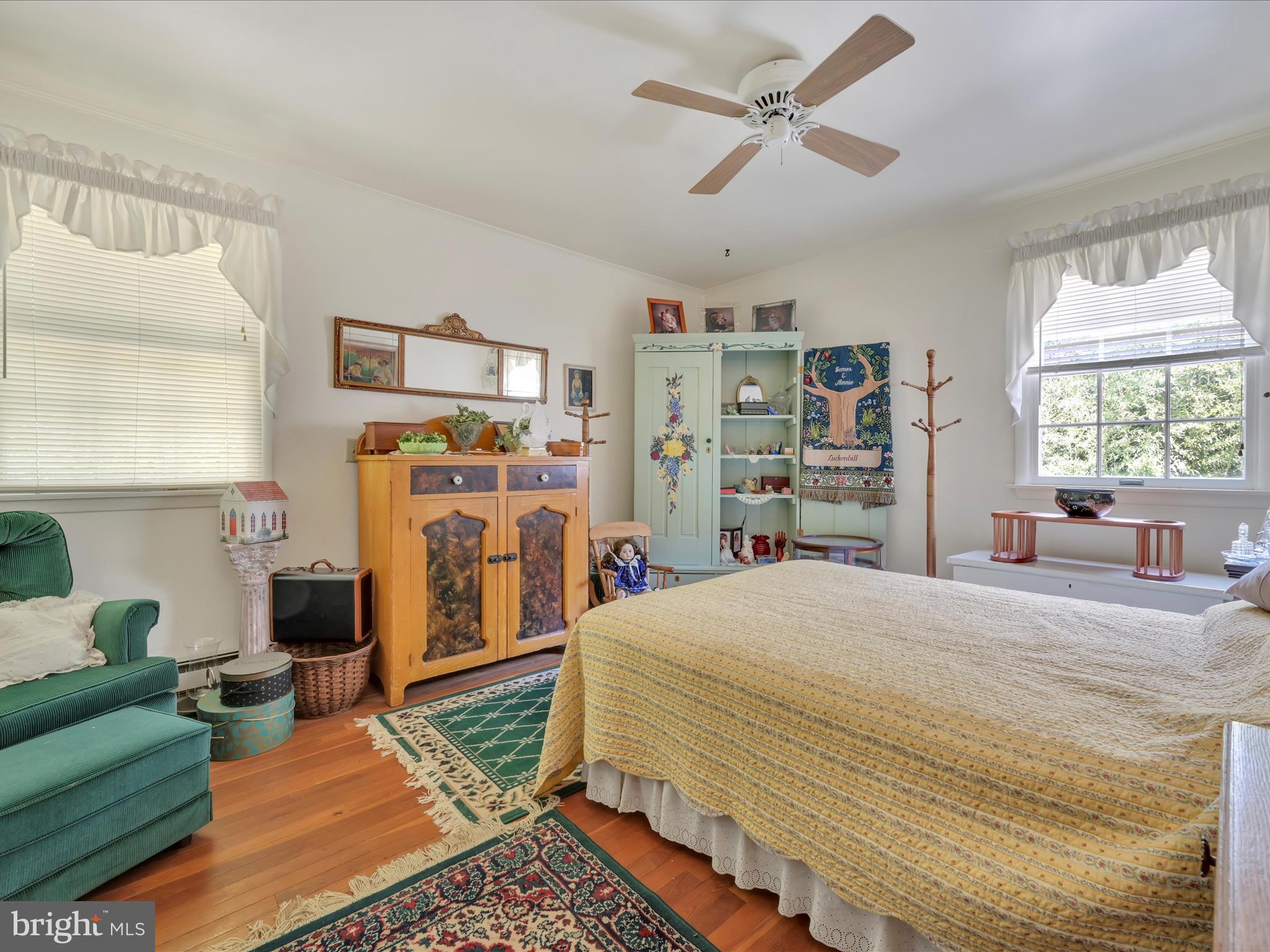 321 Wolf Creek Road Bernville, PA 19506 - Photo 23 of 49 a bedroom with a bed cabinets and window