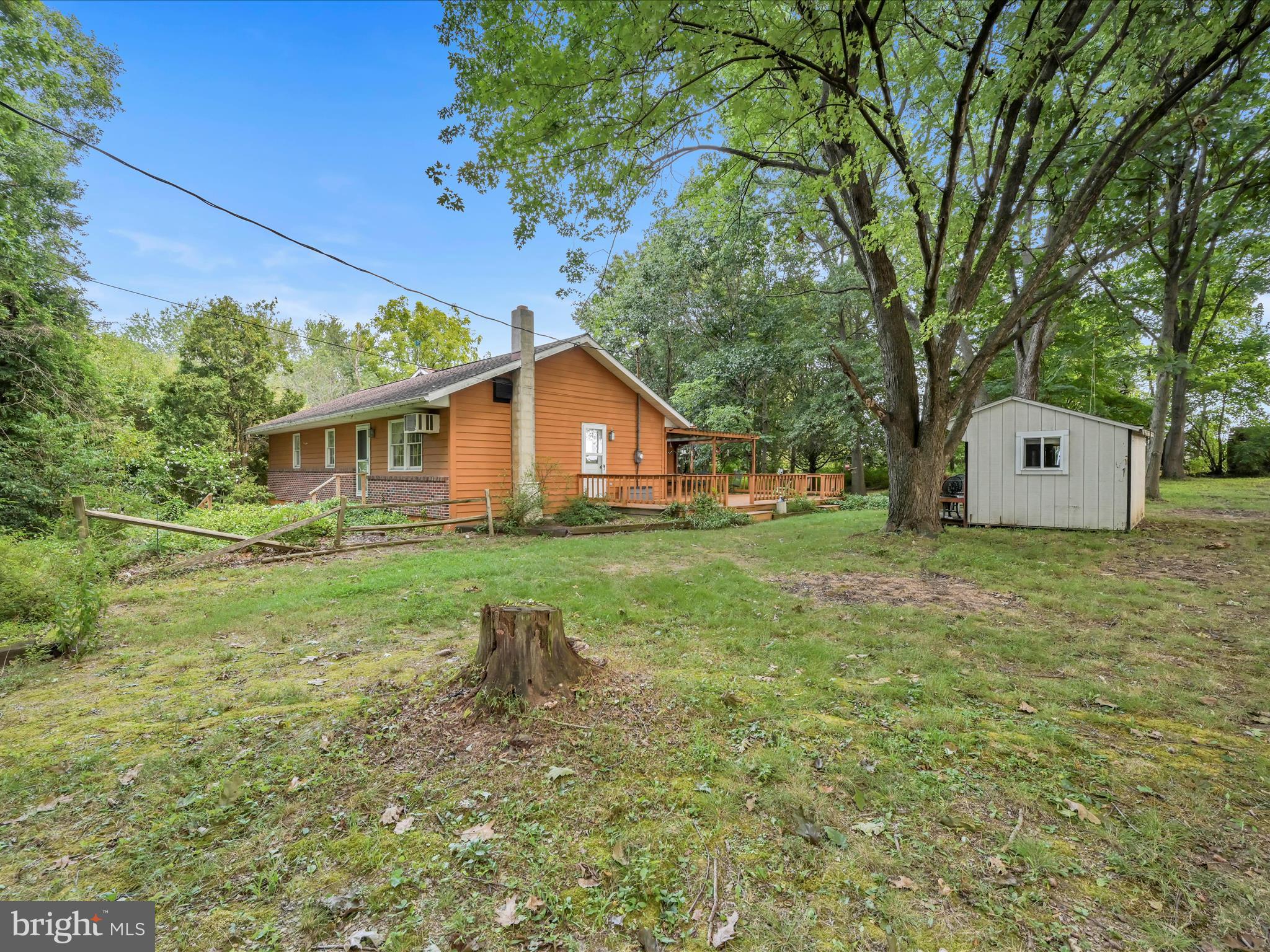 321 Wolf Creek Road Bernville, PA 19506 - Photo 42 of 49 a house view with a garden space