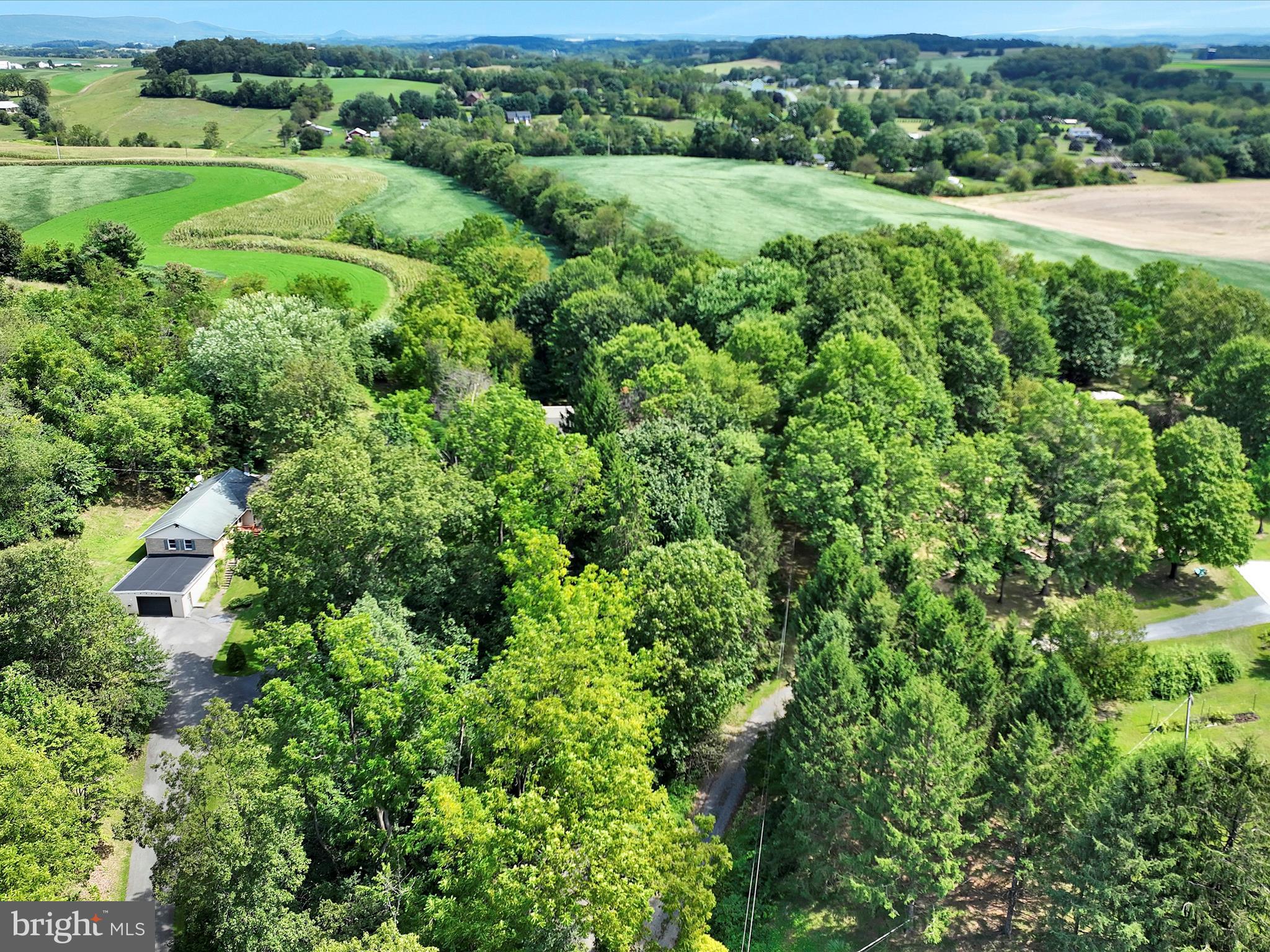321 Wolf Creek Road Bernville, PA 19506 - Photo 47 of 49 an aerial view of huge green field with lots of bushes