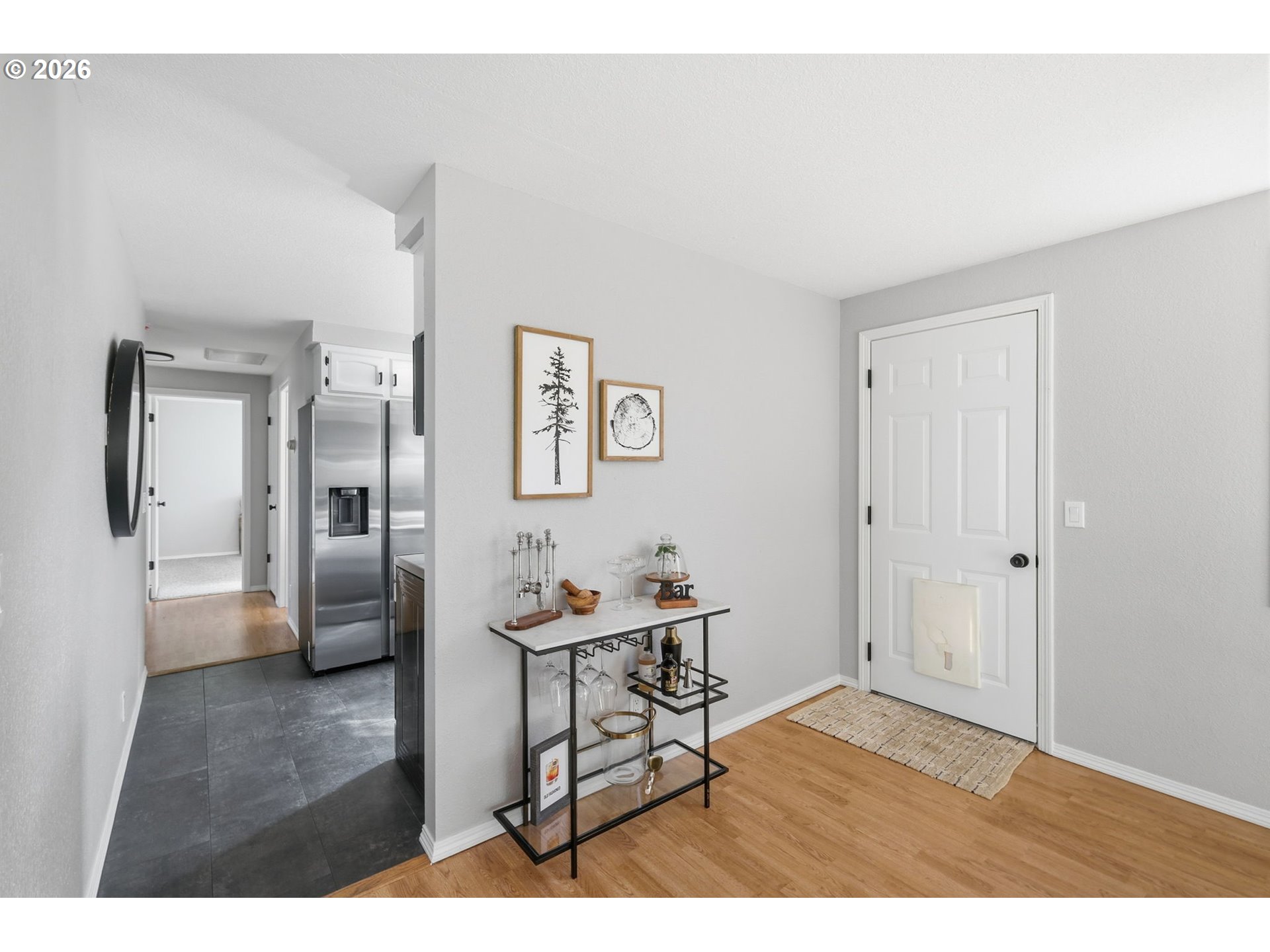 1467 South 7th Street Cottage Grove, OR 97424 - Photo 14 of 48 a living room with furniture and a wooden floor