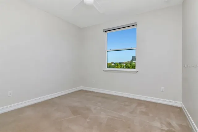 a view of a city from a balcony