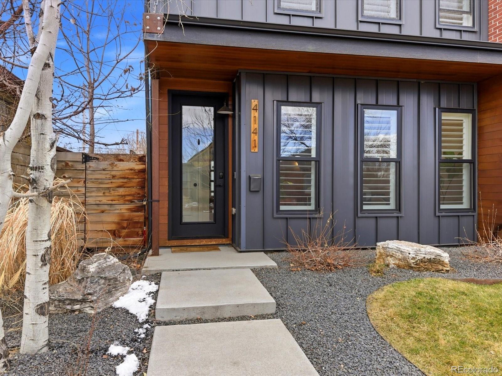4141 Shoshone Street Denver, CO 80211 - Photo 4 of 50 a front view of a house