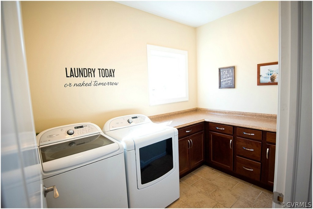 3822 Baldwin Road Chester, VA 23831 - Photo 19 of 22 a utility room with dryer and washer