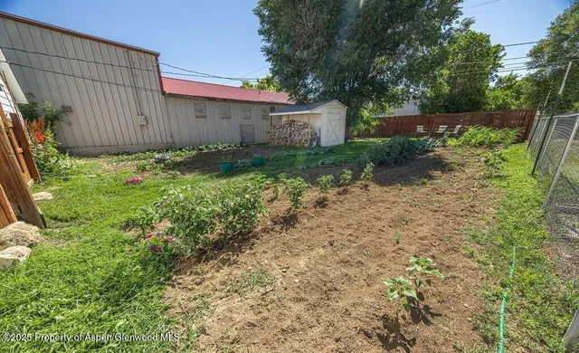 a view of a bike garage