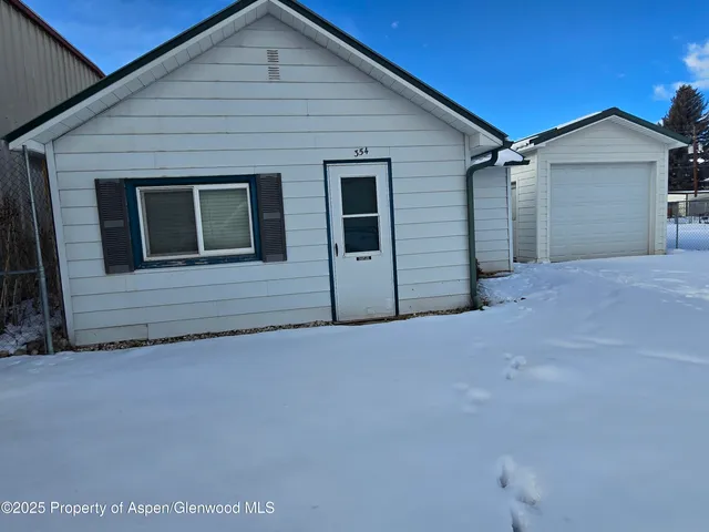 a house with a outdoor space