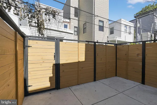 a view of a house with a door