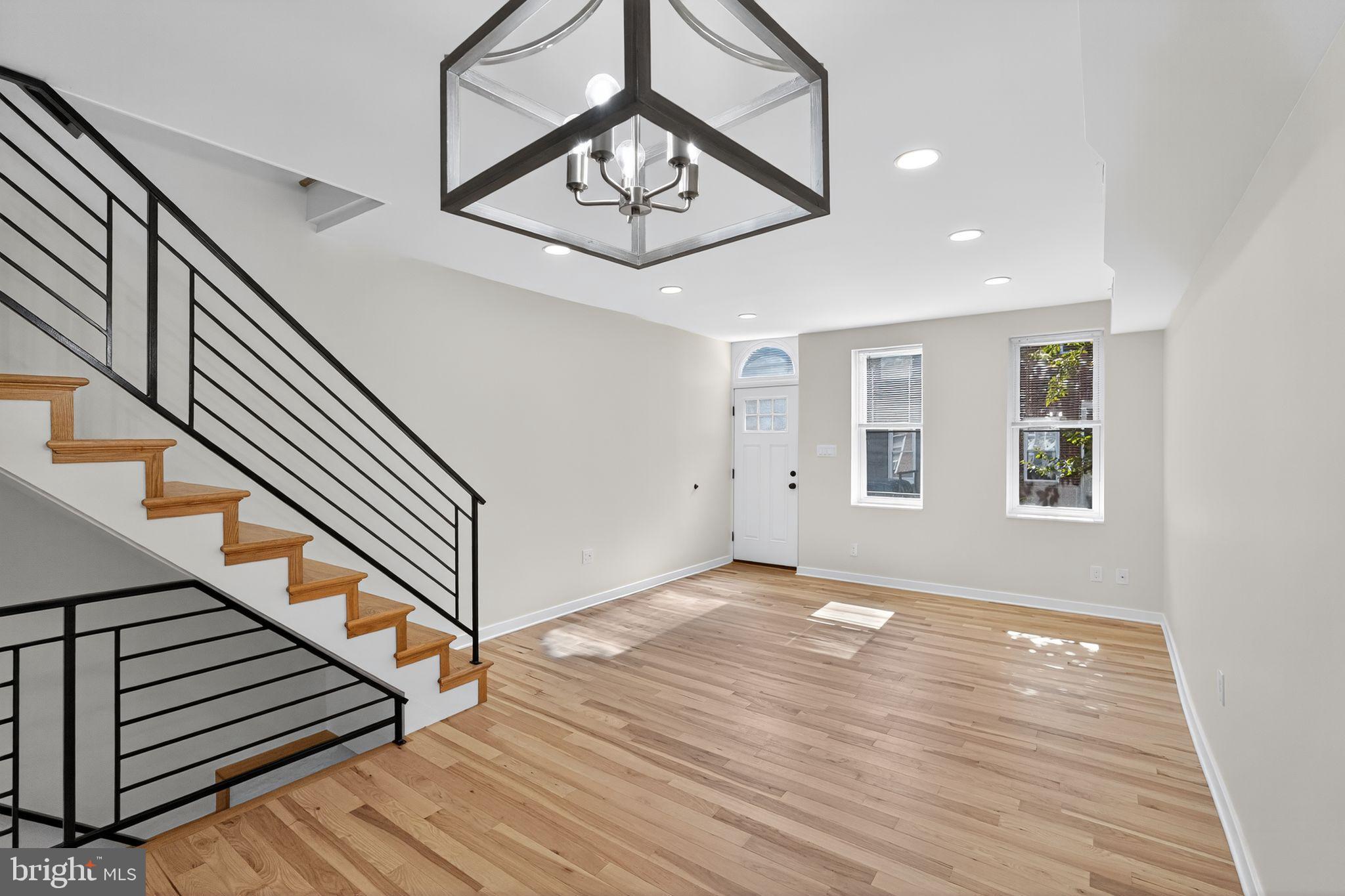 615 Sigel Street Philadelphia, PA 19148 - Photo 15 of 28 a view of an entryway with wooden floor