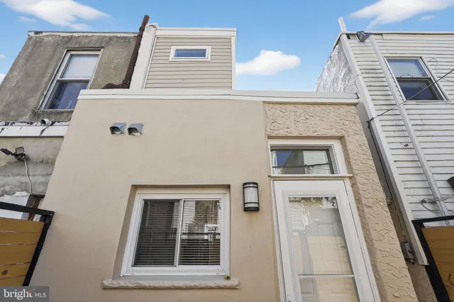 a view of a building with a sink