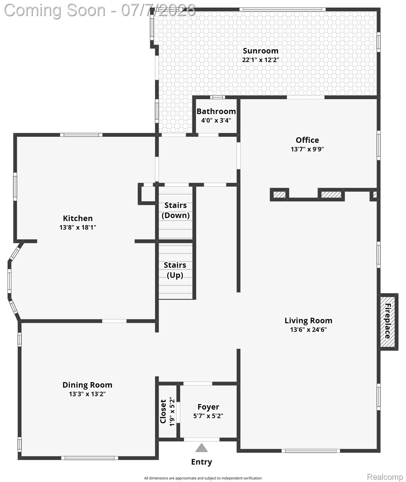 16580 Westmoreland Road Detroit, MI 48219 - Photo 34 of 37 Floor plan