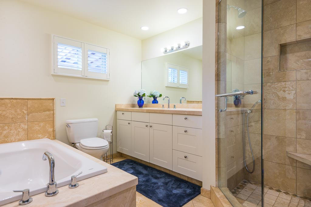 2123 Sycamore Canyon Road Santa Barbara, CA 93108 - Photo 7 of 15 a bathroom with a sink toilet and shower