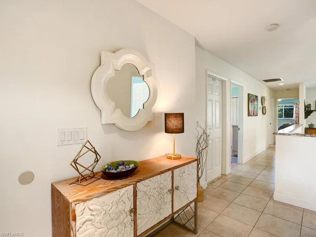 a view of a living room and bathroom