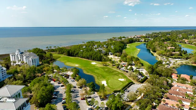 a view of an outdoor space and a lake view